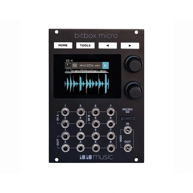 1010Music Bitbox Micro Sampling Module – Black