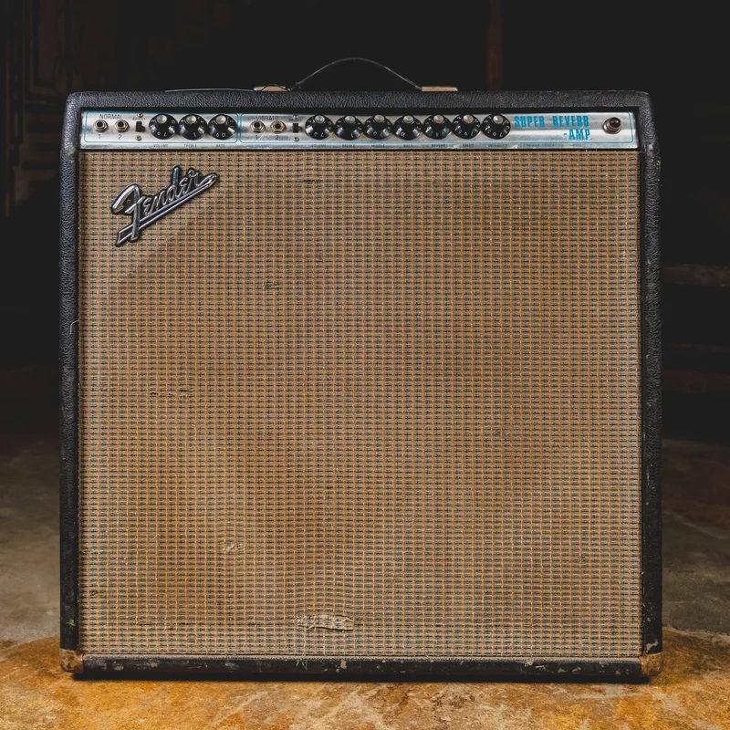 1970 Fender Super Reverb Combo Guitar Amplifier – Used