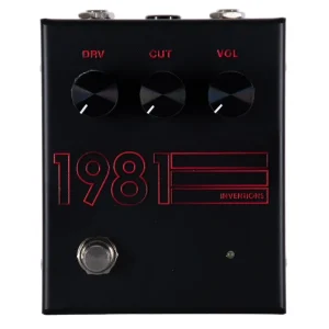 1981 Inventions DRV Overdrive No3 Overdrive Effect Pedal