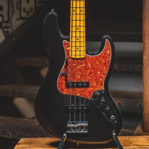 1997 Fender American Standard Jazz Bass, Black w/OHSC – Used