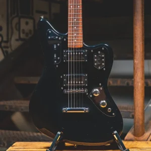 2004 Fender MIJ Jaguar Special HH Electric Guitar, Black – Used
