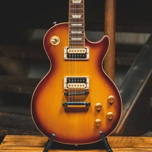 2017 Gibson Les Paul Traditional Pro V Electric Guitar, Satin Iced Tea Burst w/OHC – Used