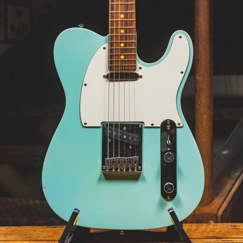 2019 Reverend Eastsider T Electric Guitar, Deep Sea, w/Hard Case – Used