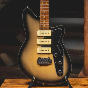 2019 Reverend Jetstream 390 Electric Guitar, Korina Burst – Used