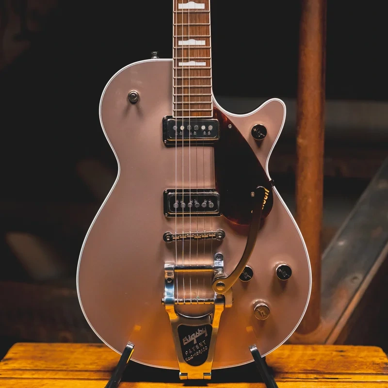 2020 Gretsch G6128T Player Edition Jet Electric Guitar, Sahara Metallic w/OHSC – Used