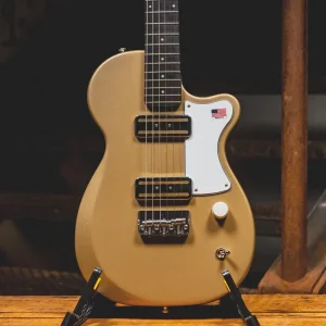 2021 Harmony Juno Electric Guitar, Champagne w/SC – Used