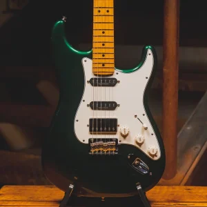 2023 Fender Limited Edition Player Stratocaster HSS Electric Guitar, British Racing Green – Used