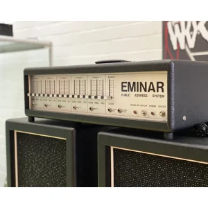’70s Eminar Public Address System w/ Matching Speaker Columns