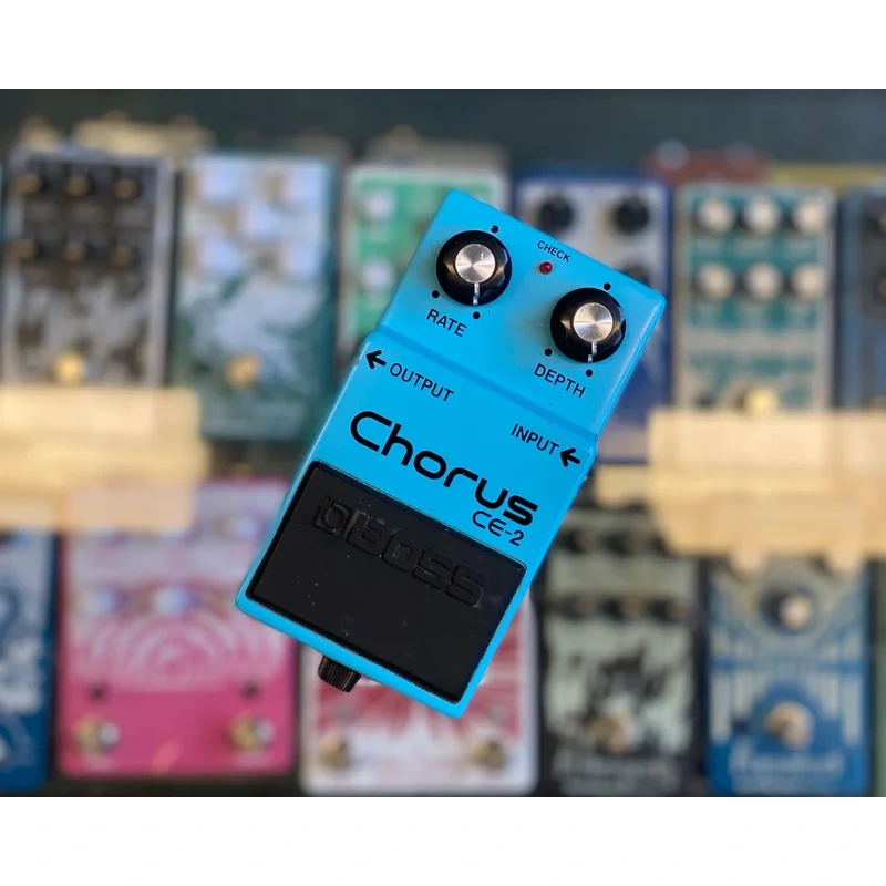 ’90 BOSS CE-2 Chorus – Green Label MIT w/ Original Manual