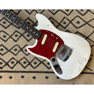 ’94 Fender Mustang MG69 – Nitro Refin in Olympic White!