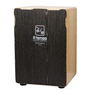 A Tempo CJ-PERF-01 “Black Wood Grain” Performance Cajon