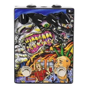 Abominable Hellmouth Overdrive Pedal – Bouncing Souls Limited Edition Black Sparkle