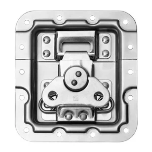 Adam Hall AH-172532 Butterfly Latch V3 short cranked 14 mm deep with Rivet Protection