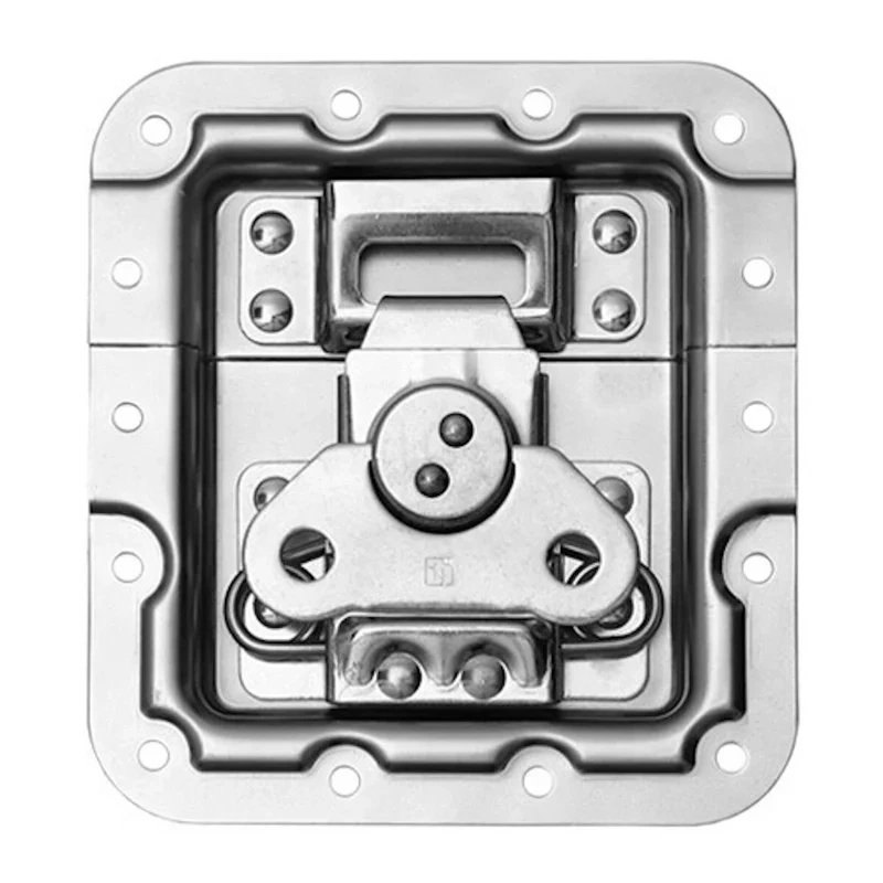 Adam Hall AH-172532 Butterfly Latch V3 short cranked 14 mm deep with Rivet Protection
