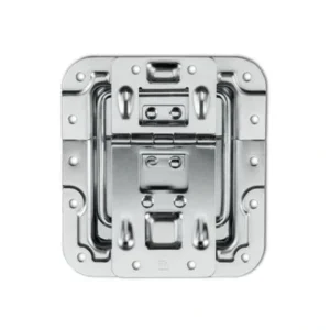 Adam Hall AH-270755 Lid Stay Cranked w/Hinge Click-Stop Function and Rivet Protection