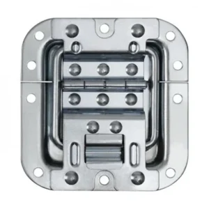 Adam Hall AH-27096 Lid Stay Medium non Cranked with Hinge and Click-Stop Function