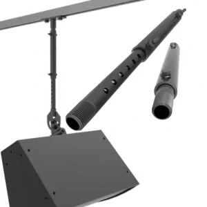 Adaptive Technologies Group PIPE-150-2030 Telescopic Pipe Kit with Safety Cable – 20″ to 30″