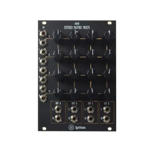 AI Synthesis AI018 Stereo Matrix Mixer – Black