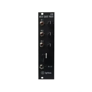 AI Synthesis AI106 West Coast Mixer – Full DIY Kit- Black