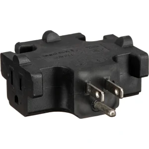 American DJ EC3FER Edison Tri-Tap Power Adapter (Black)