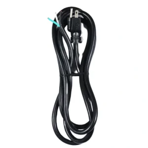 American DJ ECAC8 12/3 Gauge Edison Plug to Bare Wire Cable – 8′