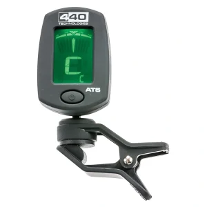 Apex AT5 440 Technologies Compact Chromatic / Guitar / Bass / Violin / Ukulele Tuner