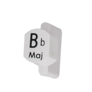 Autoharp Button, Bb Major, for 21-Bar Autoharp