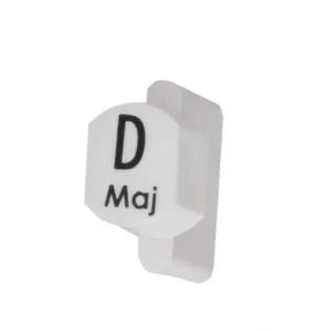 Autoharp Button, D Major