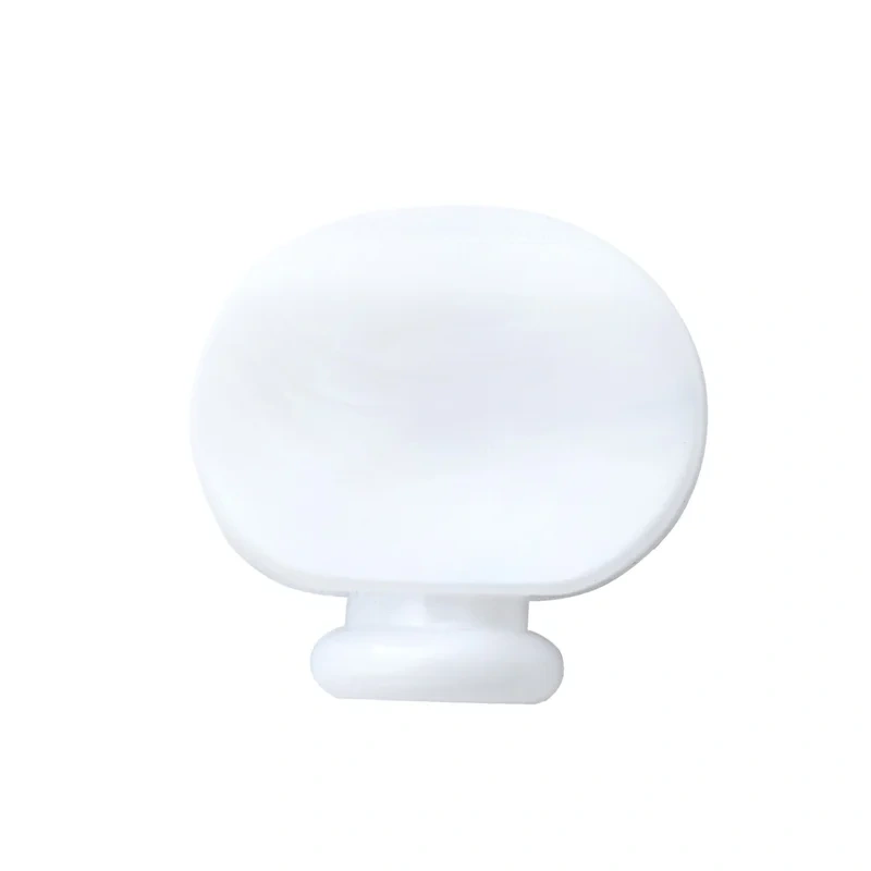Banjo Tuner Button, Gold Tone Replacement, Oval White Pearloid