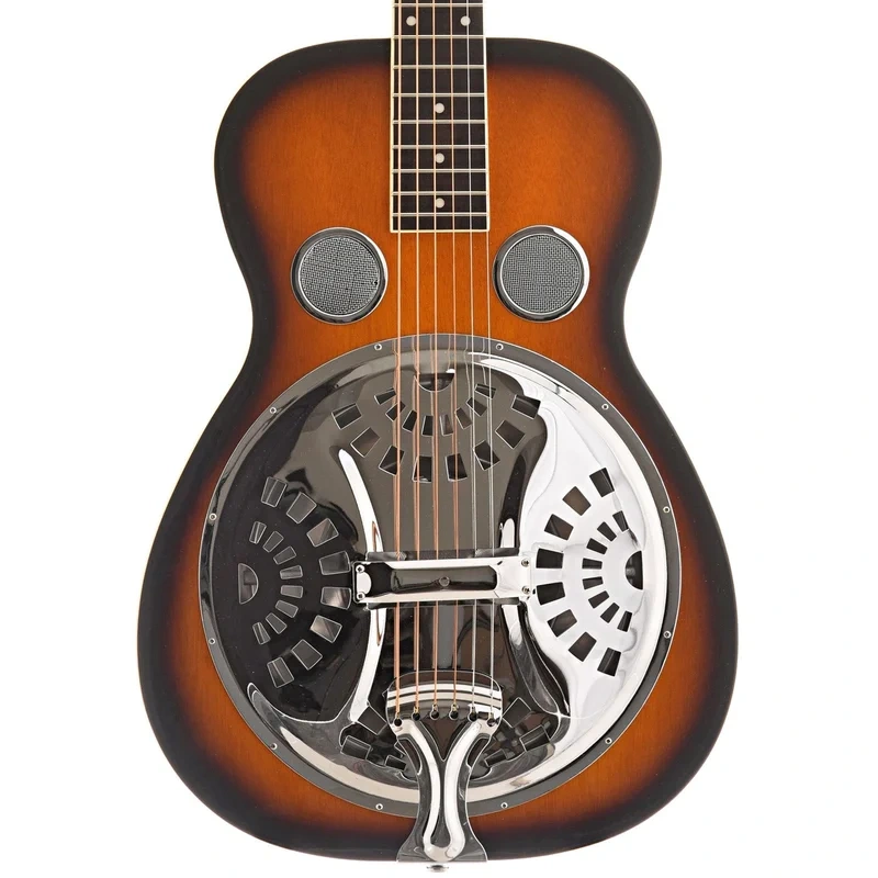 Beard Gold Tone PBS Mahogany Standard Squareneck & Case