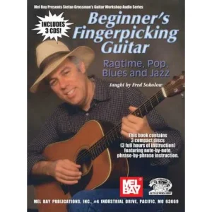 Beginner’s Fingerpicking Guitar: Ragtime, Pop, Blues and Jazz