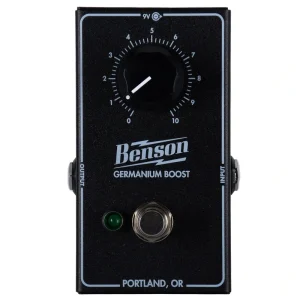 Benson Limited Edition Germanium Boost, Studio Black