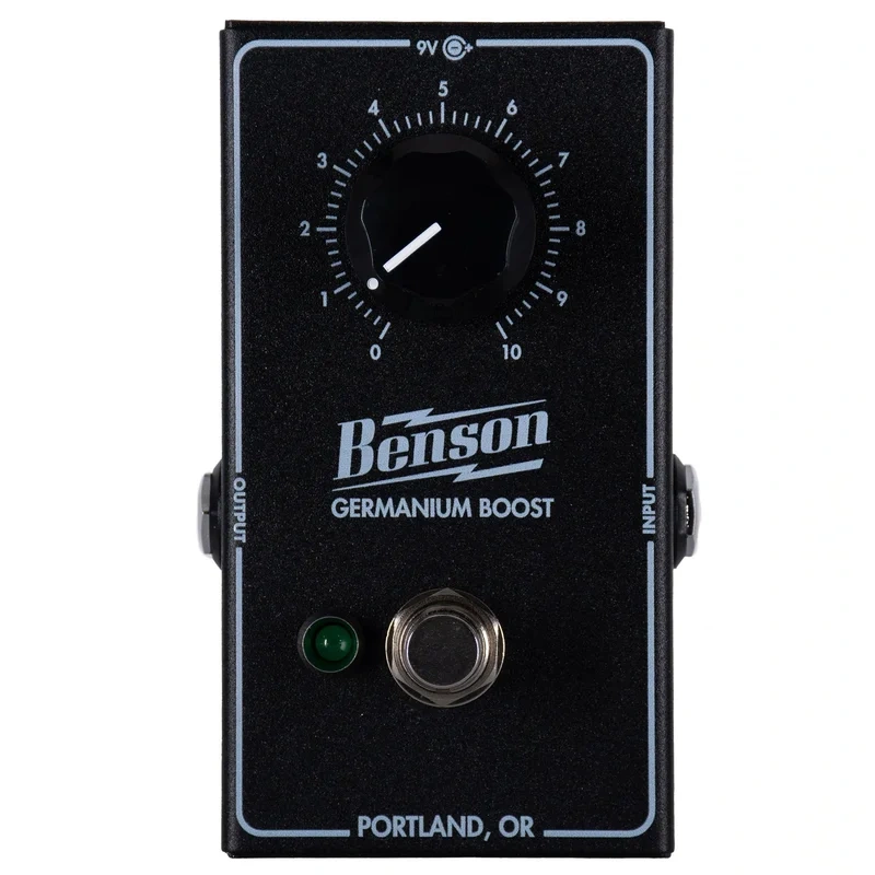 Benson Limited Edition Germanium Boost, Studio Black