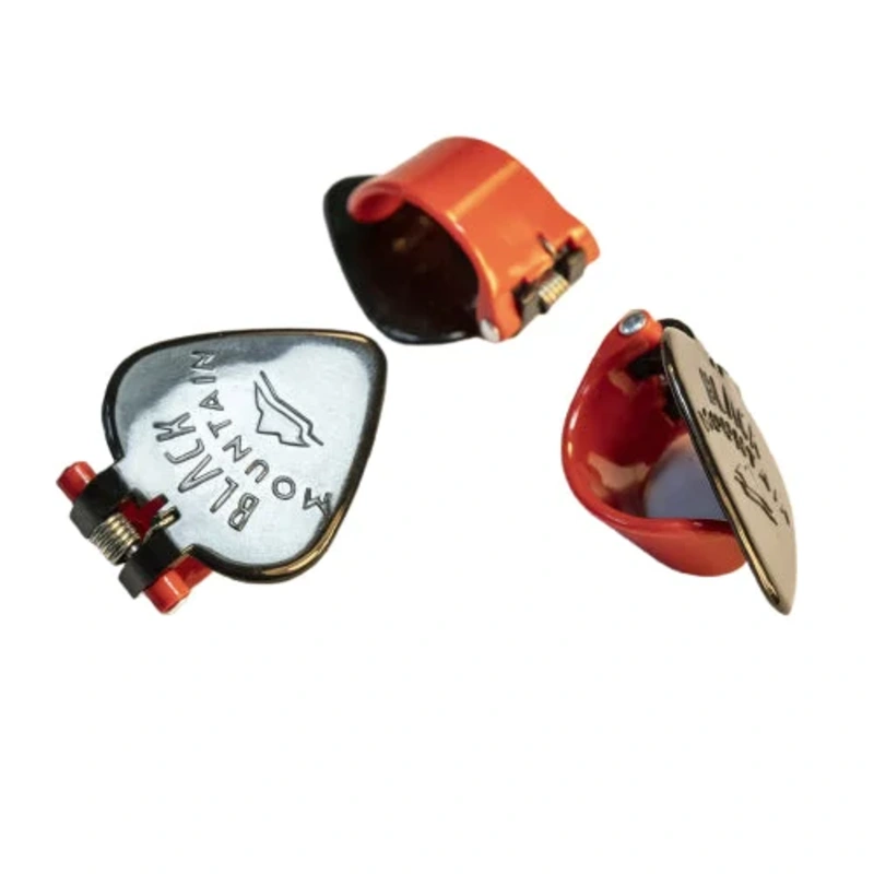 Black Mountain Heavy Gauge / Extra-Tight Spring / Right-Handed Guitar Pick – Red