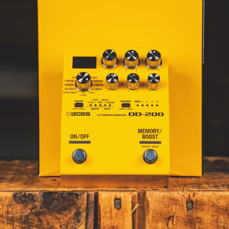 Boss OD-200 Hybrid Drive With Box – Used