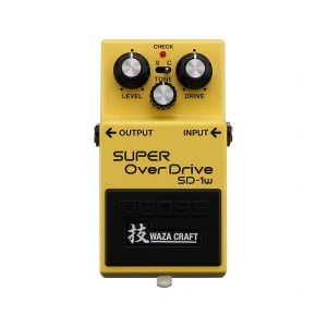 BOSS SD-1W Super Overdrive Waza Craft Guitar Effects Pedal