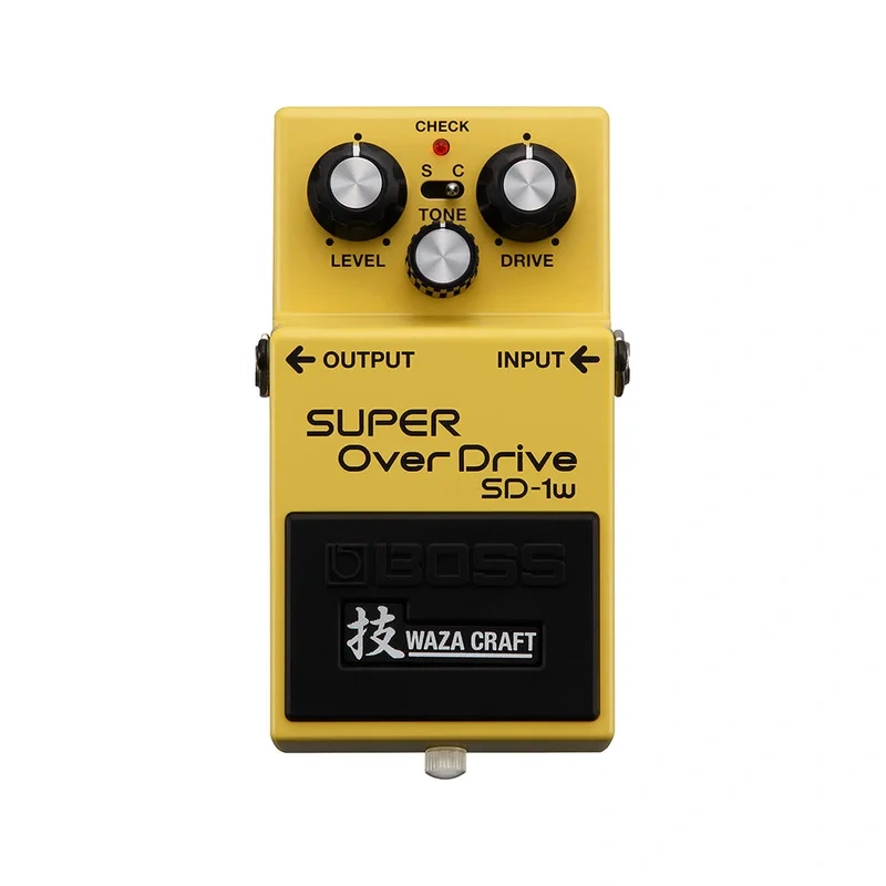 BOSS SD-1W Super Overdrive Waza Craft Guitar Effects Pedal