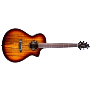 Breedlove ECO Pursuit Exotic S Concert Edgeburst CE Koa-Koa Guitar