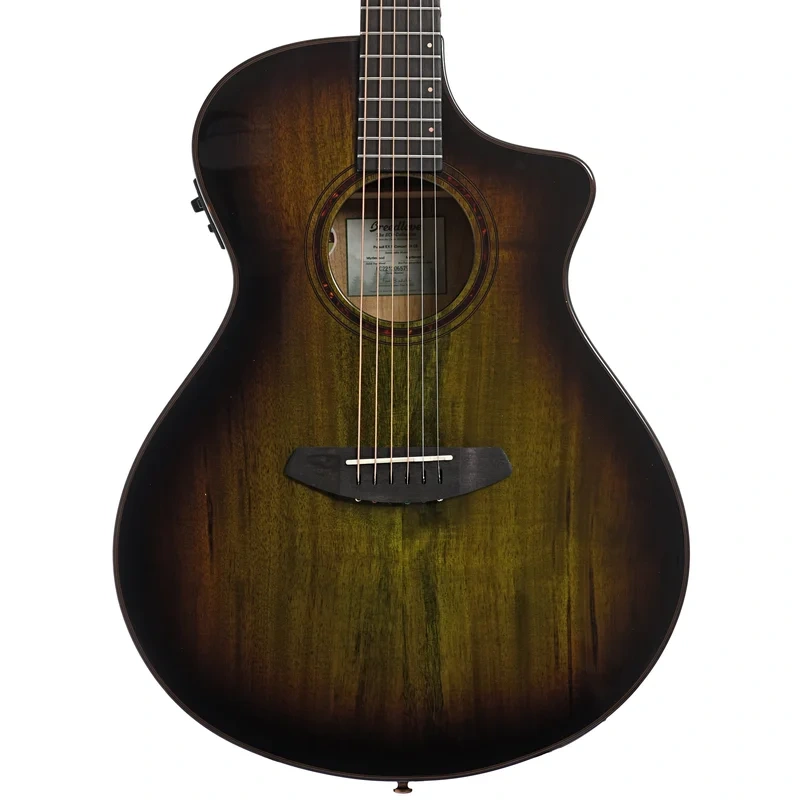 Breedlove Pursuit Exotic S Concert Earthsong CE Myrtlewood-Myrtlewood Acoustic-Electric Guitar