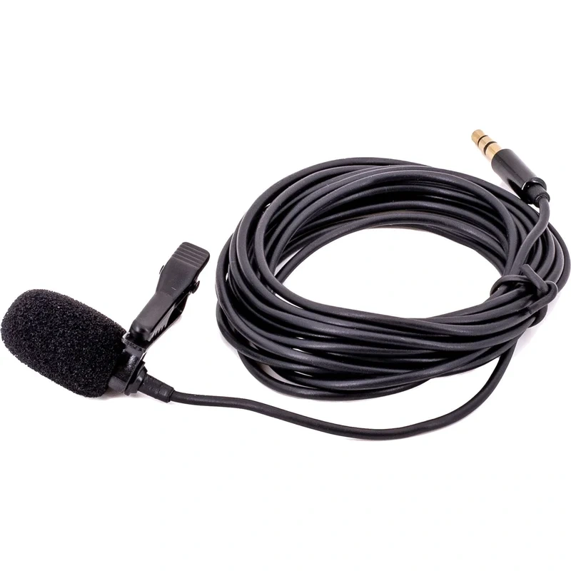 CAD PM201 PodMaster Lavalier Mic 6′ cable with 1/8″ (3.5mm) Connector