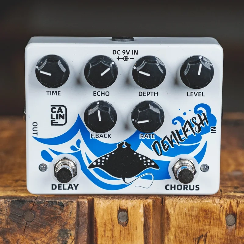 Caline DCP-03 Devilfish Chorus Delay With Box – Used