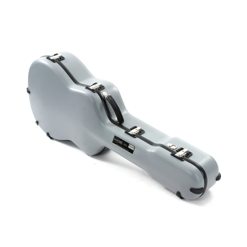 Calton Deluxe Guitar Case, Martin & Collings 14-Fret Dreadnought, Gray with Black Lining