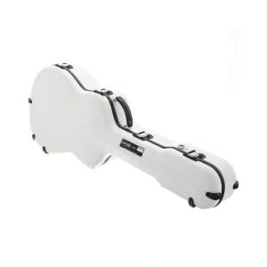 Calton Deluxe Guitar Case, Martin & Collings 14-Fret Dreadnought, White with Blue Lining