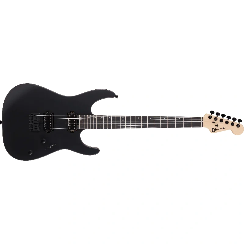 Charvel Pro-Mod DK24 HH HT E, Ebony Fingerboard, Satin Black 2969851568