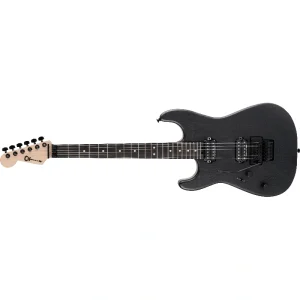 Charvel Pro-Mod San Dimas Style 1 HH FR E Sassafras LH, Ebony Fingerboard, Satin Black  2965801599