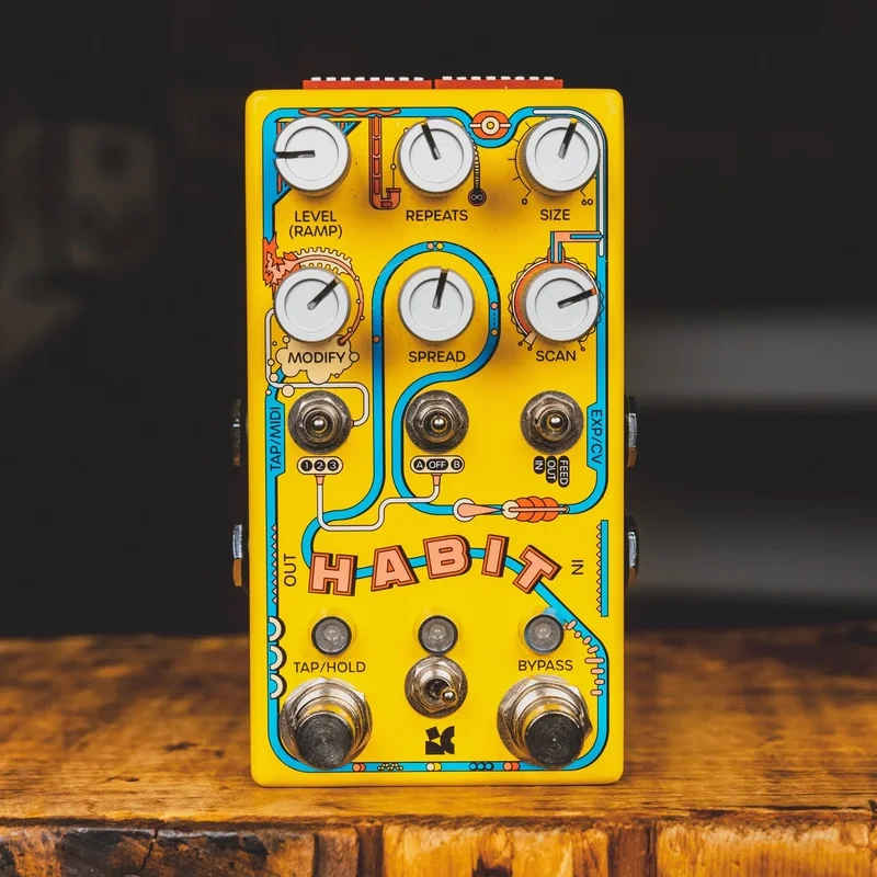 Chase Bliss Habit Echo Collector Delay/Looper Effect Pedal w/Original Box – Used