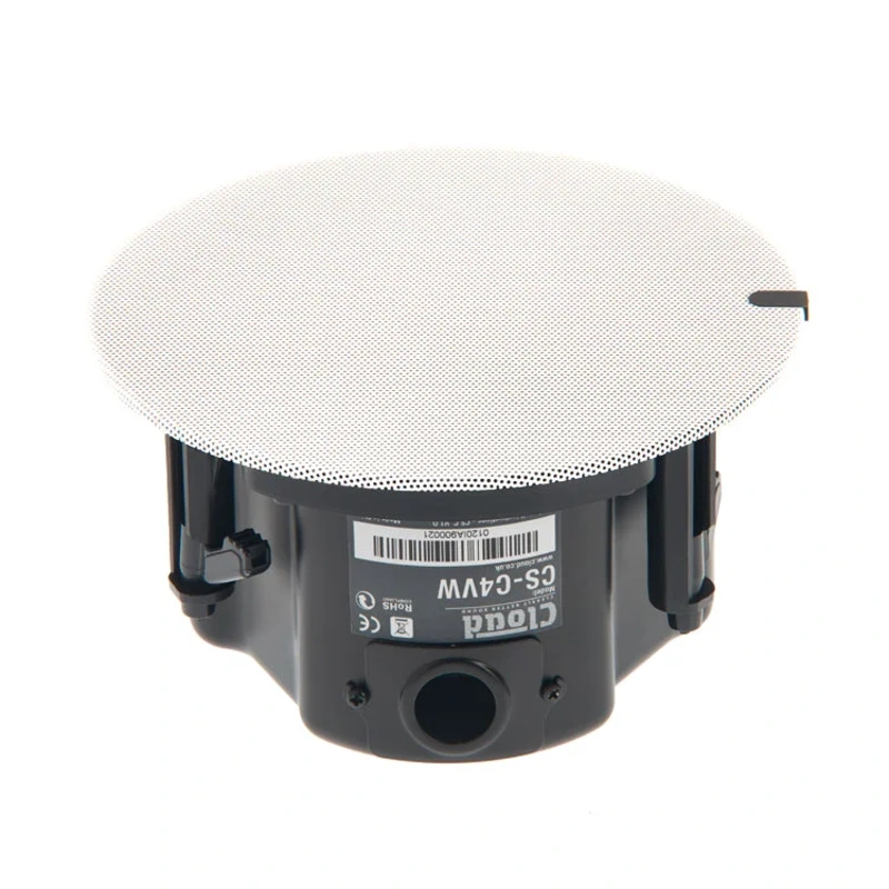 Cloud Electronics CS-C4VW Ceiling Speaker (White) – 4″