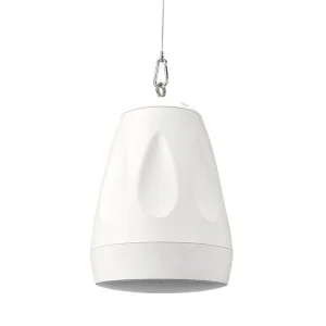 Cloud Electronics CVS-P62TW Pendant Speaker (White) – 6.5″