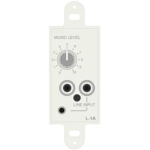 Cloud Electronics L-1DW Line Level Active Plate (White)