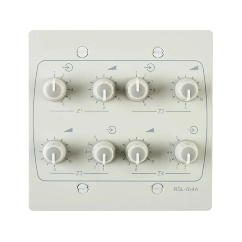 Cloud Electronics RSL-6X4AW Remote Volume Level Controller (White)